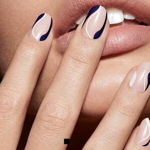 Static nails press on